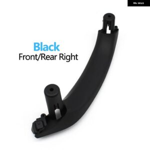 BMW LHD RHD 車フロントリア ドアインナーハンドルプルトリム ドアハンドル パネル X3 X4 F25 F26 2010-2016 - Right　Black