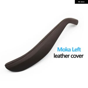 BMW インテリア ドアプル ハンドルレザーアウターカバー交換 5シリーズ G30 G31 F90 2018-23 - Moka Left