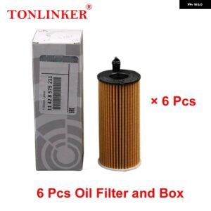 BMW オイルフィルター 11428575211 X3 G01 2017-22-XDRIVE 20D 20I 25I 28I 30I モデルカー - 6　Pcs　Oil　Filter