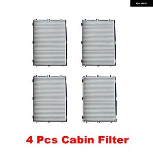 アウディ アウターキャビンフィルター 8KD819441 A6 C8 5TH A6ALLROAD クワトロ 2018-22 A7 4 18K カー - 4 Pcs Cabin Filter