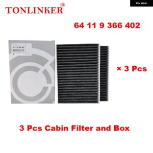 BMW エアフィルター キャビンフィルター オイルフィルター X5 G05 XDRIVE 25D 30D 40D M50D 40I 2018-22 カー - 3　Pcs　Filter　C