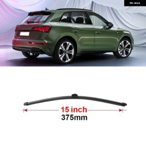 アウディ ワイパーブレード Q5 年度 SUV 2017-2020-23 カーフロントリア ワイパーブレードブラシ - 1 Pcs Rear Wiper