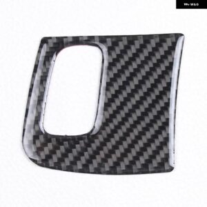 アウディ キー穴 装飾 ステッカー A4 B8 2008-2015 A5 8T S5 点火鍵穴トリムカバー インテリア カースタイリング - Carbon No logo(RHD)