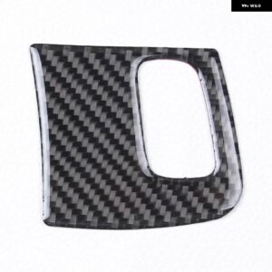 アウディ キー穴 装飾 ステッカー A4 B8 2008-2015 A5 8T S5 点火鍵穴トリムカバー インテリア カースタイリング - Carbon No logo(LHD)