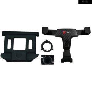 アウディ 自動車電話ホルダー Q5 スポーツバック 2018-23 携帯ブラケット 重力 GPS 携帯電話スタンド - Carbon fiber pattern