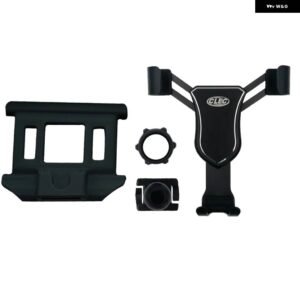 アウディ 自動車電話ホルダー Q5 スポーツバック 2018-23 携帯ブラケット 重力 GPS 携帯電話スタンド - black