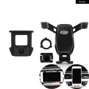 アウディ 自動車電話ホルダー A4 S4 A5 2017 2019-22 SLINE QUARRTO 車携帯ブラケット 重力 GPS 携帯スタンド - Horizontal Vertical