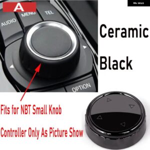 BMW 1セット シリーズ 1 F20 E87 E60 E90 F30 F10 E92 E93 E91 F34 F31 F11 E61 F21 E81 車マルチメディア ボタン ノブ カバー M - NBT-5buttons-black