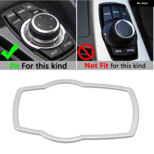 BMW 1セット シリーズ 1 F20 E87 E60 E90 F30 F10 E92 E93 E91 F34 F31 F11 E61 F21 E81 車マルチメディア ボタン ノブ カバー M - Decorative frame