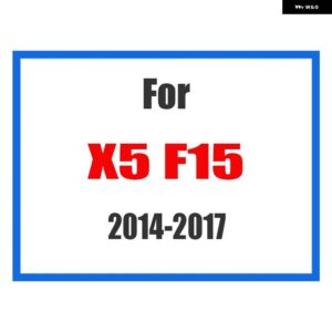 BMW 3個 フロントグリル トリムスポーツストリップカバー ステッカー X1 F48 E84 X3 F25 X5 F15 E70 X4 F26 X6 E71 F16 - X5 F15 2014-2017