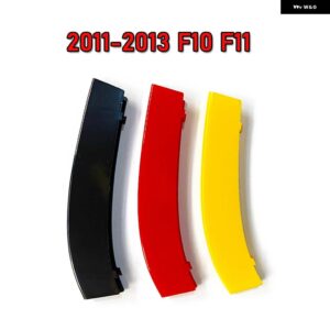 BMW 3個 ABS M/ドイツカラーカーレースグリル ストリップトリムクリップ 5シリーズ E60 G30 F10 E39 F07 F11 G31 2021 2020 - 11-13 F10 Germany
