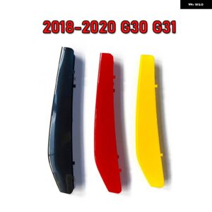 BMW 3個 ABS M/ドイツカラーカーレースグリル ストリップトリムクリップ 5シリーズ E60 G30 F10 E39 F07 F11 G31 2021 2020 - 18-20 G30 Germany