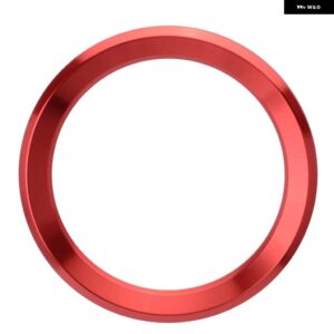 BMW アルミ トリムステアリング ホイールカバー ロゴリング X5 E53 E70 F15 X6 E71 F16 X1 E84 F48 X3 E83 F25 X4 F26 M - red