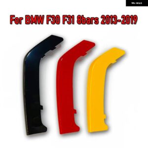 BMW 3個 ABS M/ドイツカラーカーレースグリル ストリップトリムクリップ G20 G21 F30 F31 3シリーズ 2020 2021 2022 2013-2019 - 13-19 F30F31-8 Ger