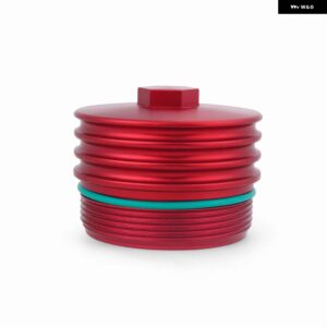 BMW オイルフィルター カバー 合金フィルター ハウジング 3 4シリーズ N20 N26 N51 N52 N53 N54 N55 2.0T エンジン - Red