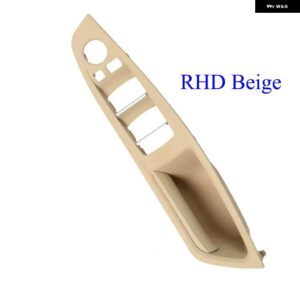 BMW RHD 右手ドライバーマスター ドアハンドル カバー インテリア アームレスト ハンドルパネルトリム 5シリーズ F10 F11 520 523 525 528 530 - beige