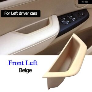 BMW LHD 4個 セット インテリア 車インナー ドアハンドル カバー パネル交換 51417250307 X3 X4 F25 F26 2010-2016 - Front Left Beige