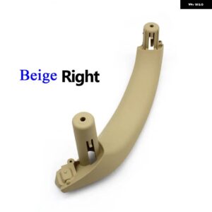 BMW LHD 4個 セット インテリア 車インナー ドアハンドル カバー パネル交換 51417250307 X3 X4 F25 F26 2010-2016 - Right Beige
