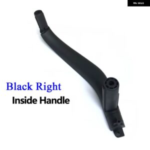 BMW 車黒ベージュ助手席ドアインナーハンドルパネルカバー トリム交換 X5 X6 F15 F16 2014-2018 51417292243 - BLACK RIGHT