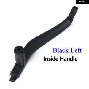 BMW 車黒ベージュ助手席ドアインナーハンドルパネルカバー トリム交換 X5 X6 F15 F16 2014-2018 51417292243 - BLACK LEFT