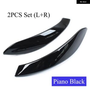 BMW カーボン インテリア ドアハンドル カバー パネルトリム 3 4シリーズ F30 F31 F32 F33 F34 F35 F36 F80 F82 F83 2013-2018 - Piano　Black　2pcs