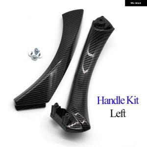 BMW カーボン ドアハンドル パネルハンドルカバー トリム 3シリーズ E90 E91 E92 E93 316I 318I 320I 325I 328I - Left　Handle　Kit
