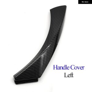 BMW カーボン ドアハンドル パネルハンドルカバー トリム 3シリーズ E90 E91 E92 E93 316I 318I 320I 325I 328I - Left　Handle　Cover