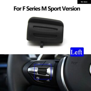 BMW M スポーツステアリング ホイールボタン コントロールノブ カバー 1 2 3 4 5 6 X1 X2 X3 X4 X5 X6シリーズ F10 F11 F30 F06 F25 - Left