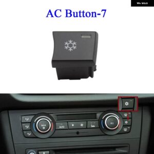 BMW ダッシュ AC エアベントボリュームボタン 最大ノブ シート 調整ヒーターキャップカバー 1 3 X1 X3 E81 E82 E87 E88 E90 E91 E92 E93 E84 F25 - Button-7