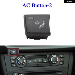 BMW ダッシュ AC エアベントボリュームボタン 最大ノブ シート 調整ヒーターキャップカバー 1 3 X1 X3 E81 E82 E87 E88 E90 E91 E92 E93 E84 F25 - Button-2