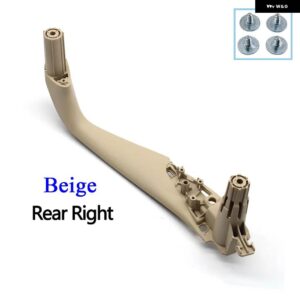 BMW G30 G31 G38 内側 ドアハンドル カバー フロントリア プーラートリム交換 5シリーズ M5 F90 2017-2021 51417438521 - Rear Right Beige