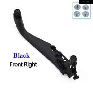 BMW G30 G31 G38 内側 ドアハンドル カバー フロントリア プーラートリム交換 5シリーズ M5 F90 2017-2021 51417438521 - Front Right Black