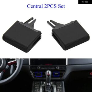 ポルシェ AC ベントグリル アウトレット タブクリップ リペア キット リアエアコンベントパドル マカン 2018-22 - Central 2pcs