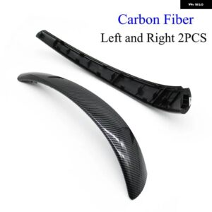 BMW インテリア ドアプル ハンドルカバー ドアハンドル 交換 1シリーズ E81 E82 E87 E88 38991 - Carbon Fiber Set