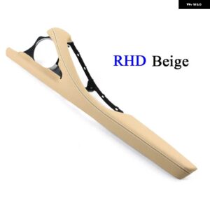 BMW LHD RHD 車内ドア アームレスト 革外枠サポート トリム 5シリーズ F10 F11 520 523 525 528 530 535 2010-2017 - rhd　beige