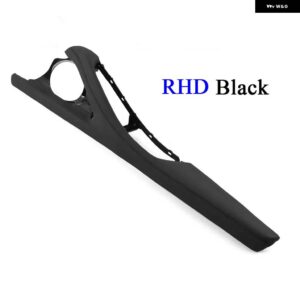 BMW LHD RHD 車内ドア アームレスト 革外枠サポート トリム 5シリーズ F10 F11 520 523 525 528 530 535 2010-2017 - rhd　black