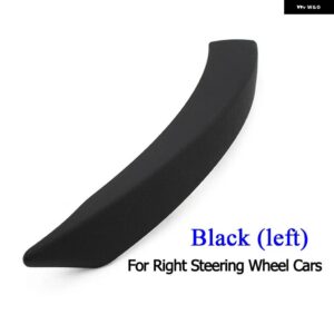 BMW 黒赤ベージュカーボン車内助手席 ドアプル ハンドルアウターカバー トリム交換 Z4 E89 2009-2016 - RHD Black Left
