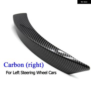 BMW 黒赤ベージュカーボン車内助手席 ドアプル ハンドルアウターカバー トリム交換 Z4 E89 2009-2016 - LHD Carbon Right