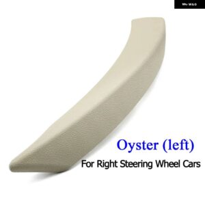 BMW 黒赤ベージュカーボン車内助手席 ドアプル ハンドルアウターカバー トリム交換 Z4 E89 2009-2016 - RHD Oyster Left