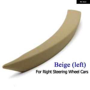 BMW 黒赤ベージュカーボン車内助手席 ドアプル ハンドルアウターカバー トリム交換 Z4 E89 2009-2016 - RHD Beige Left