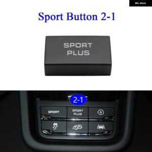 ポルシェ フロントコンソール ドライブモード サスペンション スポーツボタン センタートラクションコントロールスイッチ カイエン 7P5 2010- - Sport Button 2-1