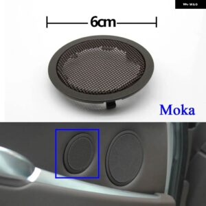 BMW 黒リアドアツイーター スピーカー カバー スピーカー ラウドパネルトリム X5 X6 E70 E71 E72 2007-2013 5シリーズ GT F07 2010-2017 - Moka