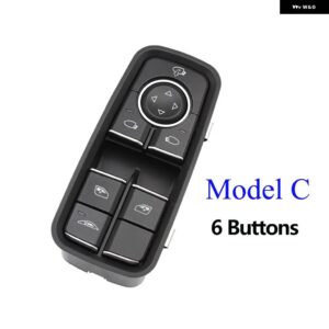 ポルシェ マスターウィンドウ リフトコントロールスイッチ ボタン ピリオンシート スイッチ ケイマンボクスター 911718981982 99161 - Model C