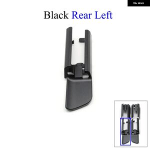 BMW インテリア シート スライド トラック レール カバー パネルトリム 7シリーズ G11 G12 2015-19 - Black Rear Left