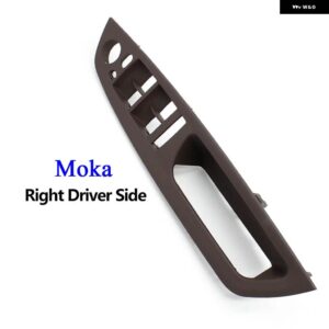 BMW RHD 右手ダイバー アームレスト パネルカバー ドアプル ハンドル革アセンブリトリムの交換 X5 X6 E70 E71 2007-2013 - RHD　Moka　Armrest