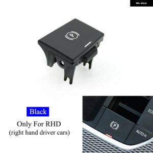 BMW 黒ハンド ブレーキ パーキング ブレーキ ボタン スイッチ カバー交換 3 Z4 X5 X6 G20 G29 F40 F44 G01 G02 G05 G06 G07 G08 F97 - RHD-Black