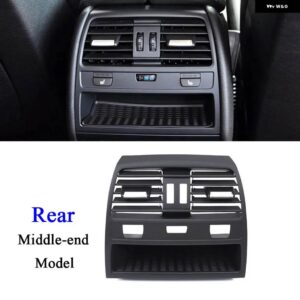 BMW クロームフロントセンター左/右エアベントグリル アウトレット カバー ミドルリア AC ベントパネル 7シリーズ F01 F02 730 735 745 750 - Middle-end Rear