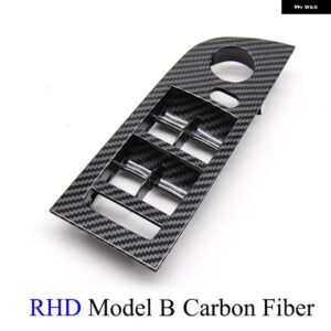 BMW LHD RHD 車マスターウィンドウ リフトスイッチ パネルインナーブラック アームレスト カバー交換 3シリーズ E90 E91 316 318 320 325 328I - RHD B Carbon