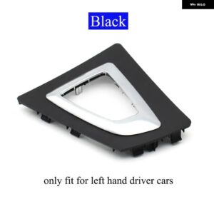 BMW インテリア ギアシフトセレクターカバー トランスミッション シフター ベゼル トリム 3 4シリーズ F30 F31 F34 F35 F32 F33 F36 51169234131 - Black 1PC