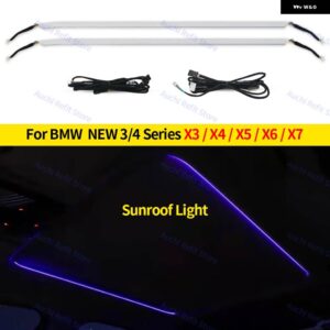 BMW 11色 LED スピーカー カバー G30 5シリーズ 車ミッドレンジツイーター HIFI 音楽 ステレオ ホーン 周囲光飾る リペア - sunroof　light